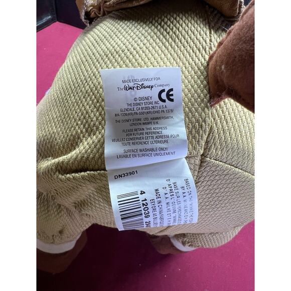 Retired EEYORE As BULLSEYE 13” Plush Collectible TOY STORY Winnie The Pooh - Picture 9 of 13